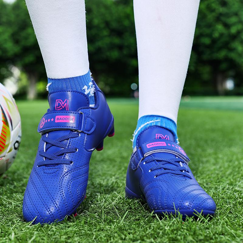 Kids Soccer Shoes Boys Football Shoes Training Artificial Captain Football Shoes Kids Football Shoes