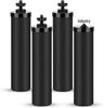 Compatible BB9-2 Berkey Filter Cartridge - Stainless Steel Bucket with Activated Carbon Rod for Water Purification System