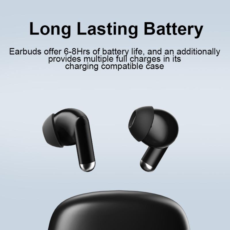 Cuffie Wireless In-ear con Display Digitale Integrato, Riduzione del Rumore, Autonomia Ultralunga, Semplici ed Eleganti, Cuffie Bluetooth