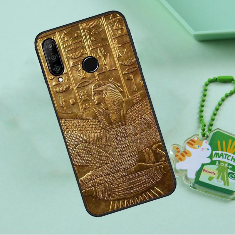 Egypt Pharaoh Mural For Huawei Nova 12s 12i 11i 7i 8i 9 10 SE Y91 Y90 Y60 Y70 Y72 Y61 P60 Pro P30 P40 Lite Case