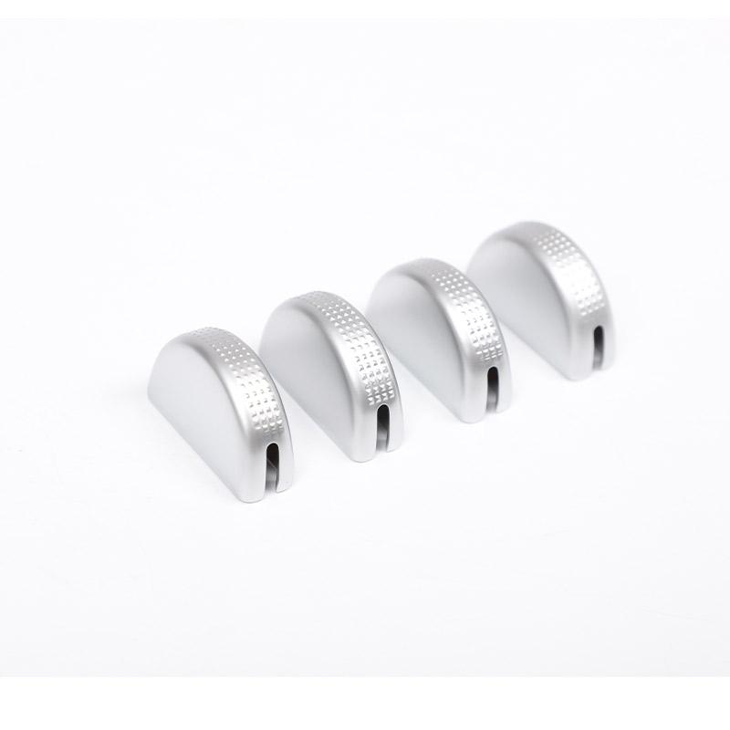 ABS Chrome For Land Rover Discovery 3/4 LR3 LR4 Car Central Control Air Outlet Adjustment Lever Cover Decorative Accessories