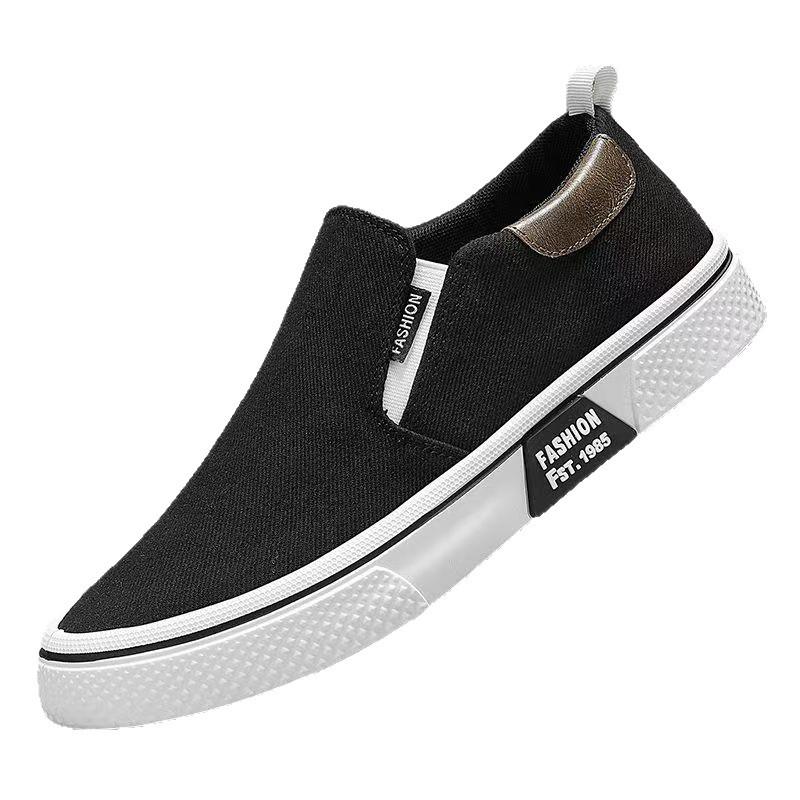 2026 Men's Summer Soft Sole Breathable Canvas Slip-On Shoes