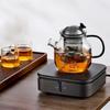 Japanese Style 680ml Heat Resistant Glass Teapots With Infuser Herbal Flower Tea Making Pot Kung Fu Tea Set Teaware