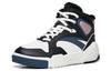 Women's Sneakers Anta Flame Abrasion Resistant High top Skateboard Shoes Women's Black White Purple