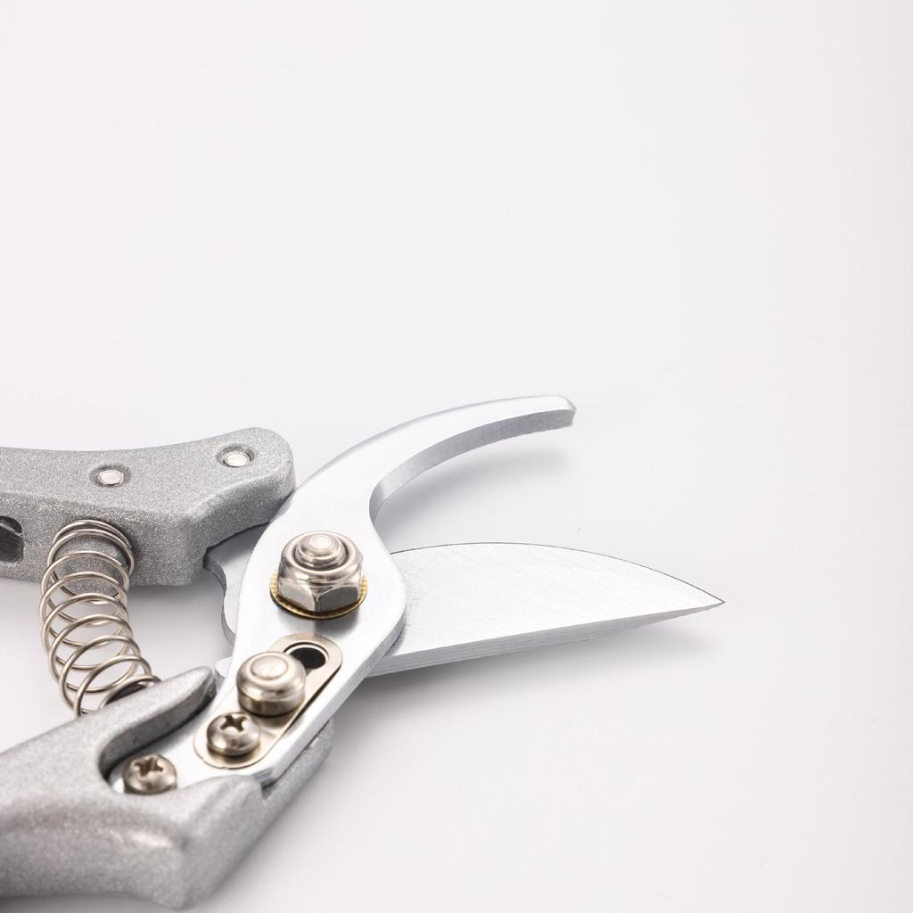 Aluminum Alloy Curved Pruning Shears for Gardening and Orchard Use