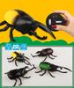 Remote-Controlled Insects, Stag Beetles, and Rhinoceros Beetles [Like the Real Thing Realistic Movements] Assorted RC Toy Set with Infrared Remote