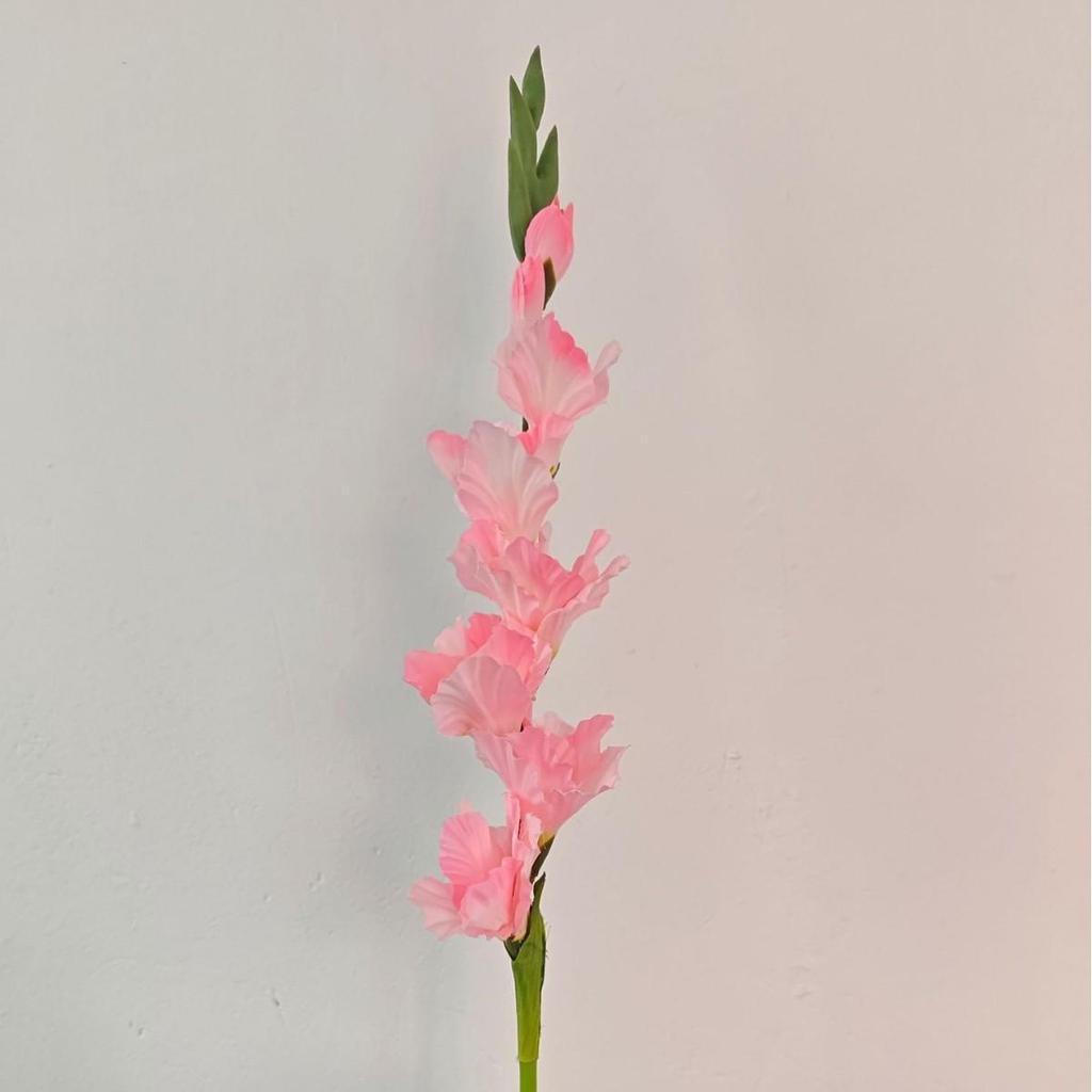 High-Quality Long-Stemmed Silk Gladiolus Artificial Flower for Home and Dining Table Decor