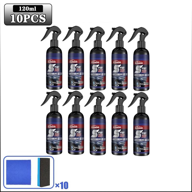 Car Nano Coating Spray Paint Care Cleaner Brightening Blackening Protective Polish Spray Auto Detailing Shine Maintenance Tool