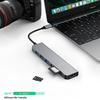 7-in-1 USB-C Hub Type-C to HDMI + USB 3.0 x1 + USB 2.0 x2 + SD + TF + Audio Docking Station for Phone/Laptop/Tablet