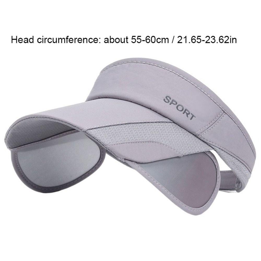 Casual Scalable Sports Sun Hat Sunscreen UV Protection Empty Top Hat Golf Hat Visor Summer Baseball Cap Mountaineering