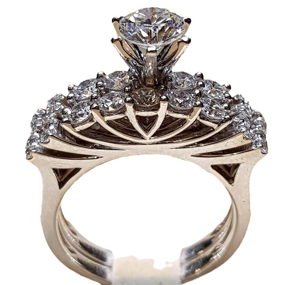 Three Heroes European & American Popular Couple Rings - Trendy Engagement Accessories