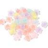200PCS Craft Beads 12mm Jewelry Making Part Decorative Beads Beads Acrylic Texture Loose Beads Set for Jewelry Making