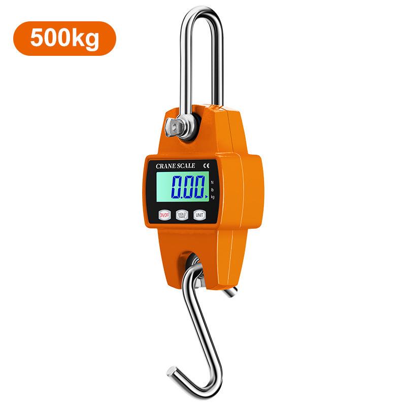 Электронные крановые весы высокой точности 300 кг/500 кг, Весы с крюком из алюминиевого сплава