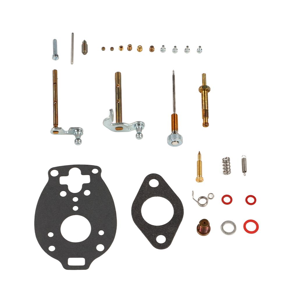 28pcs Carburetor Repair Kit TSX33 Replacement for Ford Tractors 2N 8N 9N for Marvel?Schebler