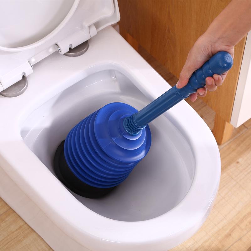 Jiexingsheng Toilet Plunger & Brush Set for Clogged Toilets