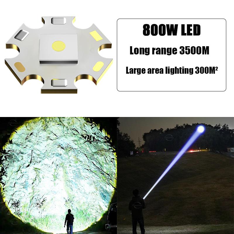 2025 Most Powerful Flashlight Super Bright Rechargeable Led Torch 6000000LM Long RangeTactical Flashlights Zoom Camping Lantren