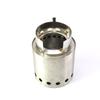 Portable Stainless Steel Camping Wood & Alcohol Stove