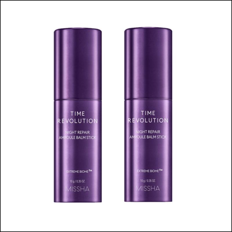 

MISSHA Time Revolution Ночной Восстанавливающий Ампульный Бальзам-Стик (10 г * 2 шт.)