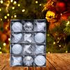 12 Pieces Christmas Tree Ball Ornaments, Hanging Decoration for Xmas Party