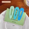 3pc Fashion Cute Bright Color BB Hairpin Hair Side Clips for Girls Women Kids Childs Ladies Gift Party Hair Accessories