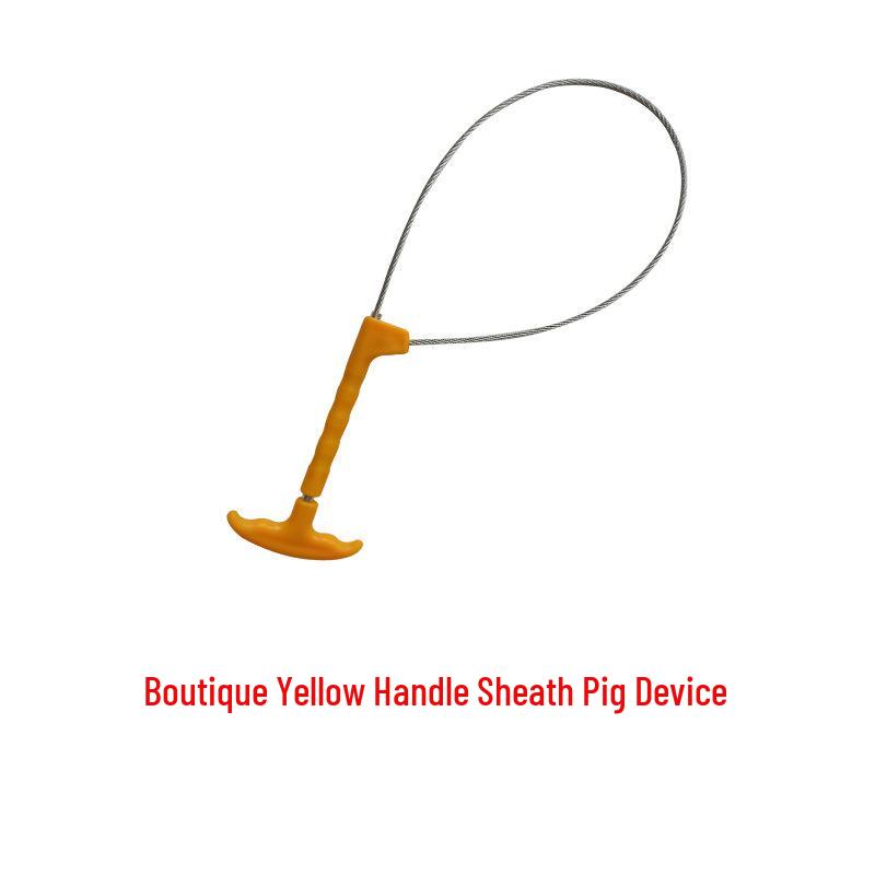 Stainless Steel Hog Restraint Snare: Veterinary Livestock Catching Equipment