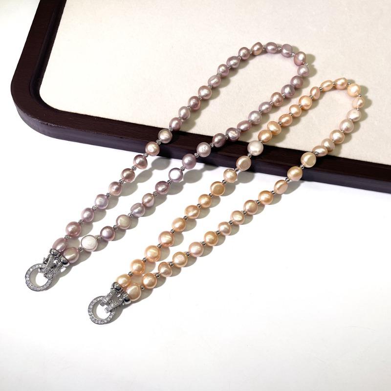 Meier Seedless Freshwater Pearl Necklace - Elegant, Stylish, Colorful, Minimalist, and Unique