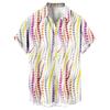 Hawaiian Shirt For Men, Men's Vintage Button Down Bowling Shirts Short Sleeve Summer Beach Shirt