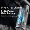 110000PRM Compressed Air Duster Brushless Motor Portable Air Blower Rechargeable Handheld Dust Blower for Computer Keyboard