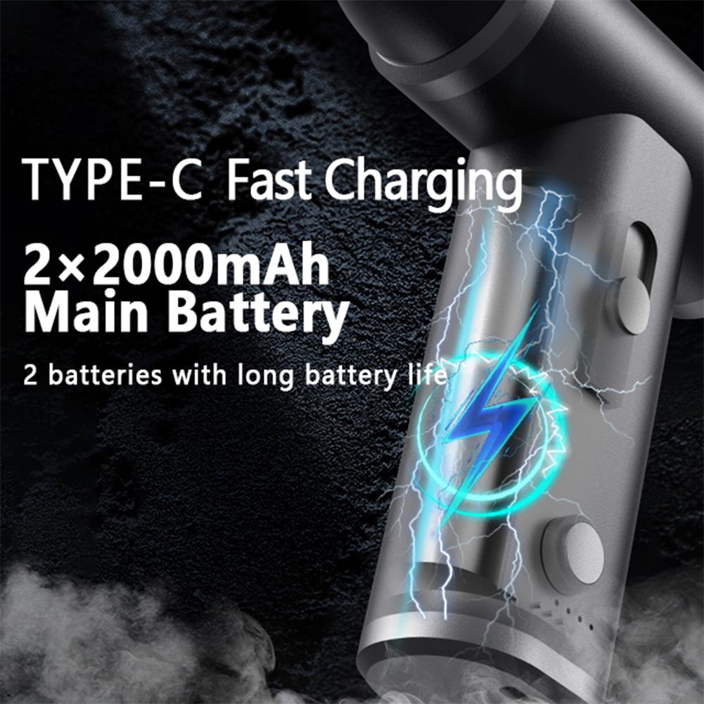 110000PRM Compressed Air Duster Brushless Motor Portable Air Blower Rechargeable Handheld Dust Blower for Computer Keyboard