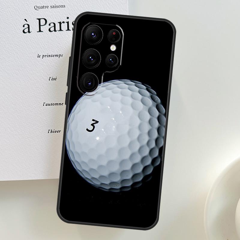 Golf Ball Cover For Samsung Galaxy S23 Ultra S21 S20 FE Note 10 Plus S8 S9 S10 S10e S22 Ultra Case