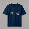 Pigeon English Slogan Crew Neck Short-sleeved Men's Street Style T-shirt