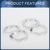 INFINAUTO Hub Centric Ring 54.1mm Inner Diameter to 75.1mm Outer