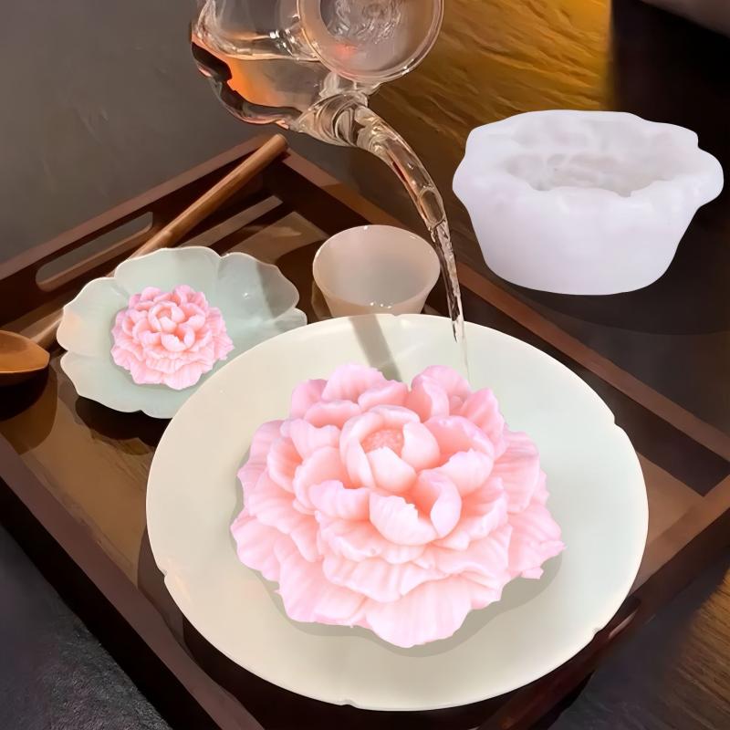 Rose Silicone Molds For Diy Flowers Fondant Cupcake Chocolate Candy Ice Cream Sugar Desserts Candle Soap Plaster Resin Mold