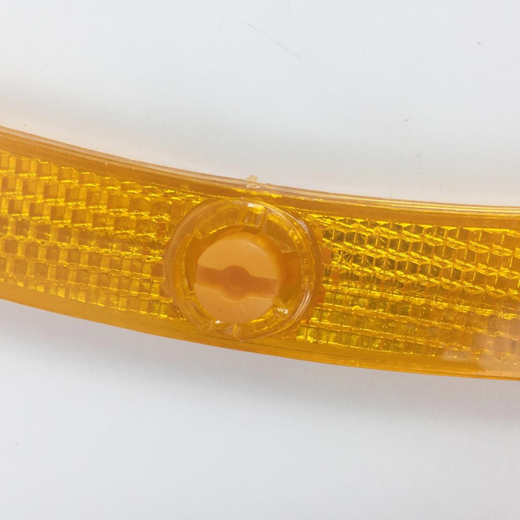 8Pcs Road Bike Wheel Spoke Reflectors Safety Warning Reflector Night Riding Warning Reflective Lights for Wheels