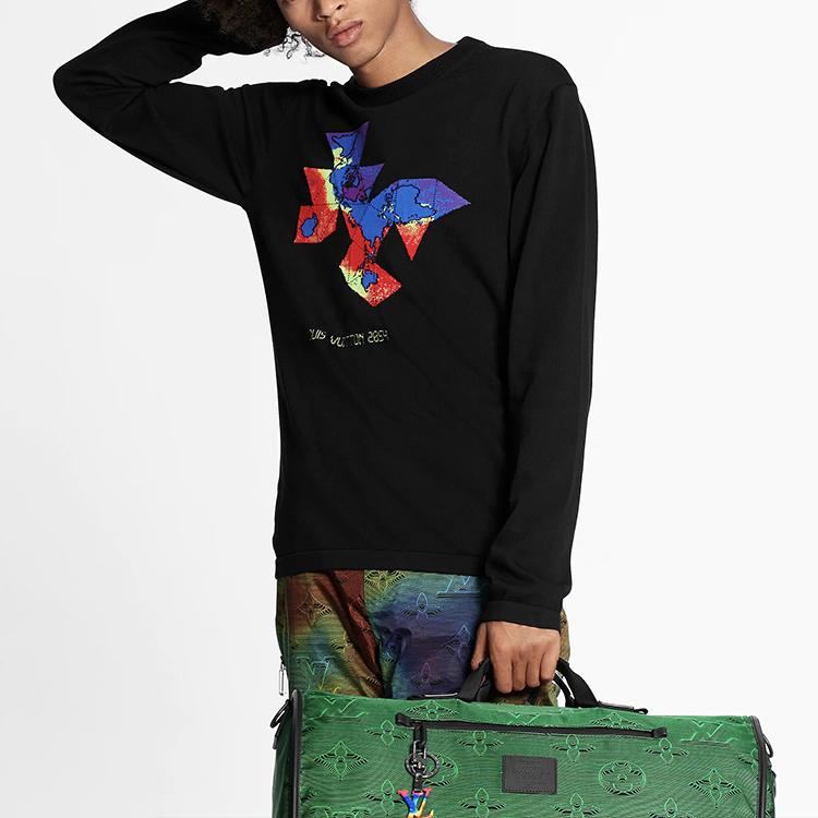 LOUIS VUITTON Shirt Men's Black 1A8HMM