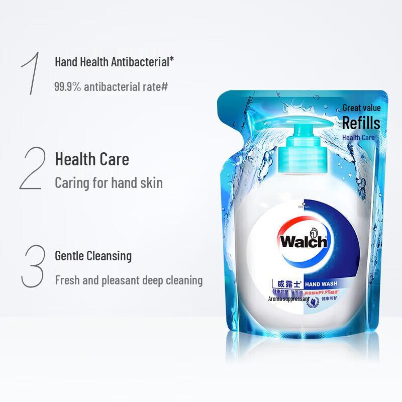 Walch Fresh Mint Antibacterial Hand Sanitizer Refill Pack