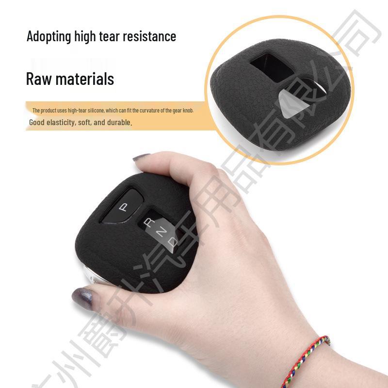 Silicone Gear Knob Cover for BYD Qin Plus, Frigate 07, Han, E9, Song Pro, and Tang DMI