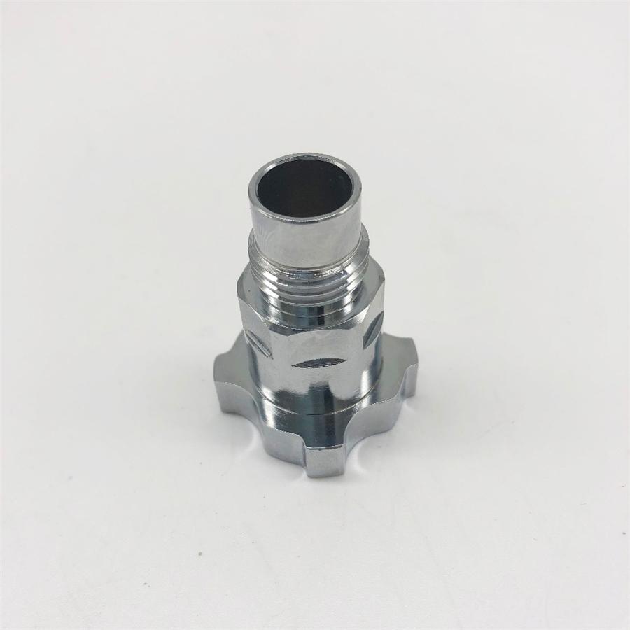 Copper M16 X 2mm External Thread Adapter For Spray Gun Cup Connector Pot Joints