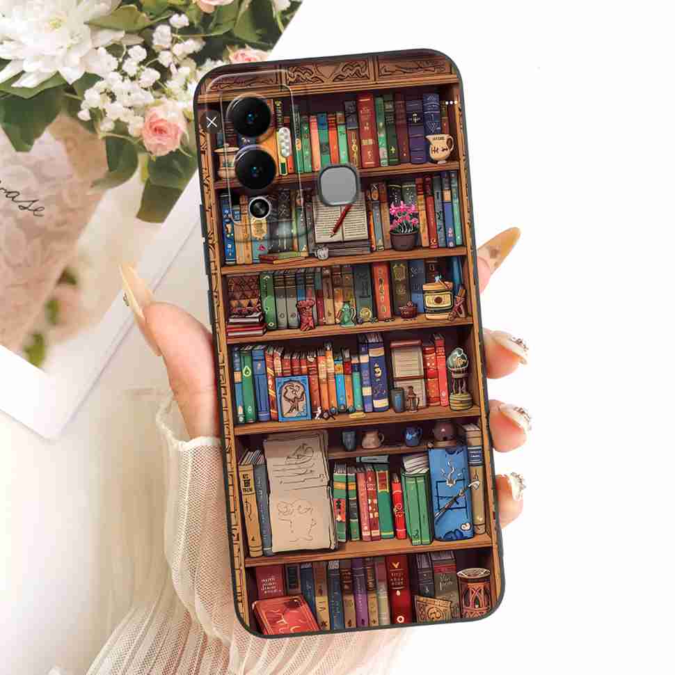 Casing For Infinix Hot 12 Play Cover X6816C X6816 Silicone Cat Dragon Pattern Case For Infinix Hot12 Hot 12 Play Shell Covers