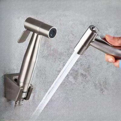 Stainless Steel Bidet Toilet Sprayer Portable Handheld Bidet Faucet Spray Home Bathroom Shower Head Self Cleaning Accessories