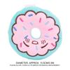 Plush Filled Donut Dog Toy Chew Tough Interactive Dog Chew Toy Squeaky Dog Toy  Interactive Play