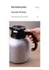 Titanium-Coated Large Capacity Temperature-Control Teapot for Home & Office