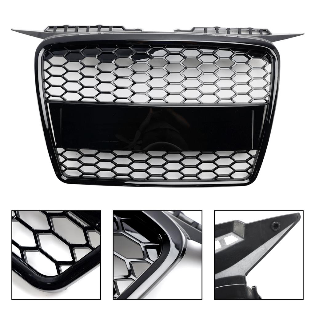 RS3 Style Front Bumper Grill Grille Fit A3 8P 2004-2008 8P4853651A