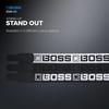 [BOSS] Boss BSM-20-WB Guitar Strap 5cm Wide Monogram White for Guitar/Bass