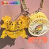 Glowing Frog Balloon Backpack Pendant Keychain – Cute Cartoon Gift