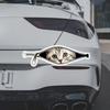 Scratch Covering Car Stickers Creative Car Decorative Sticker New Zipper Stickers  Car Window Glass