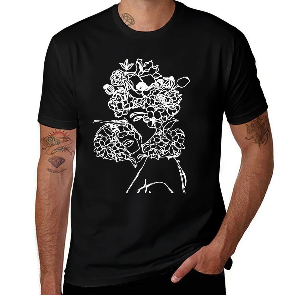 Flower Head 2 Tshirt Labor Work Casual Tshirt