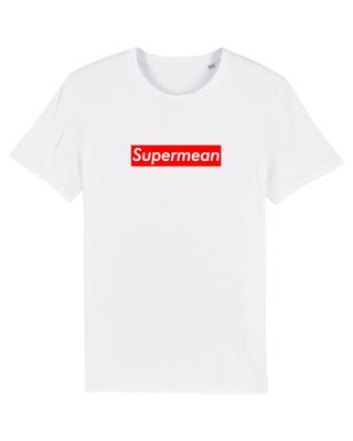 Men's SUPER MEAN Parody Tshirt Joke Funny Brand Fashion Designer Joke Top Tee