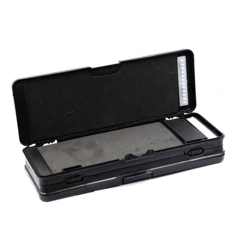 SELCO 25*9*4.4cm Carp Plastic Fishing Accessories Tackle Box Rig Board Rig Box Wallet Rig Storage Box