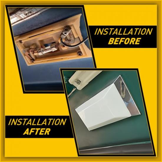 For Ford 75-79 F150 F250 F350 Truck Overhead Console Dome Light Lamp Lens Cover